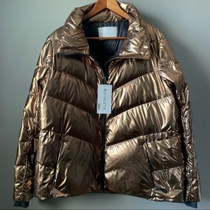 Athleta | Lofty Down Metallic Jacket